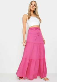 Long Tall Sally ACID WASH TIERED - Maxirok - pink