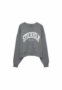 Stradivarius Sweatshirt - mottled grey