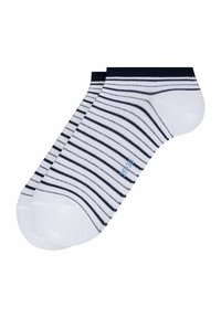 FALKE Stripe Shimmer - Calze - white