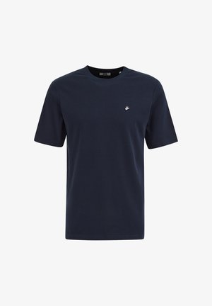 WE Fashion, T-shirts basic - dark blue
