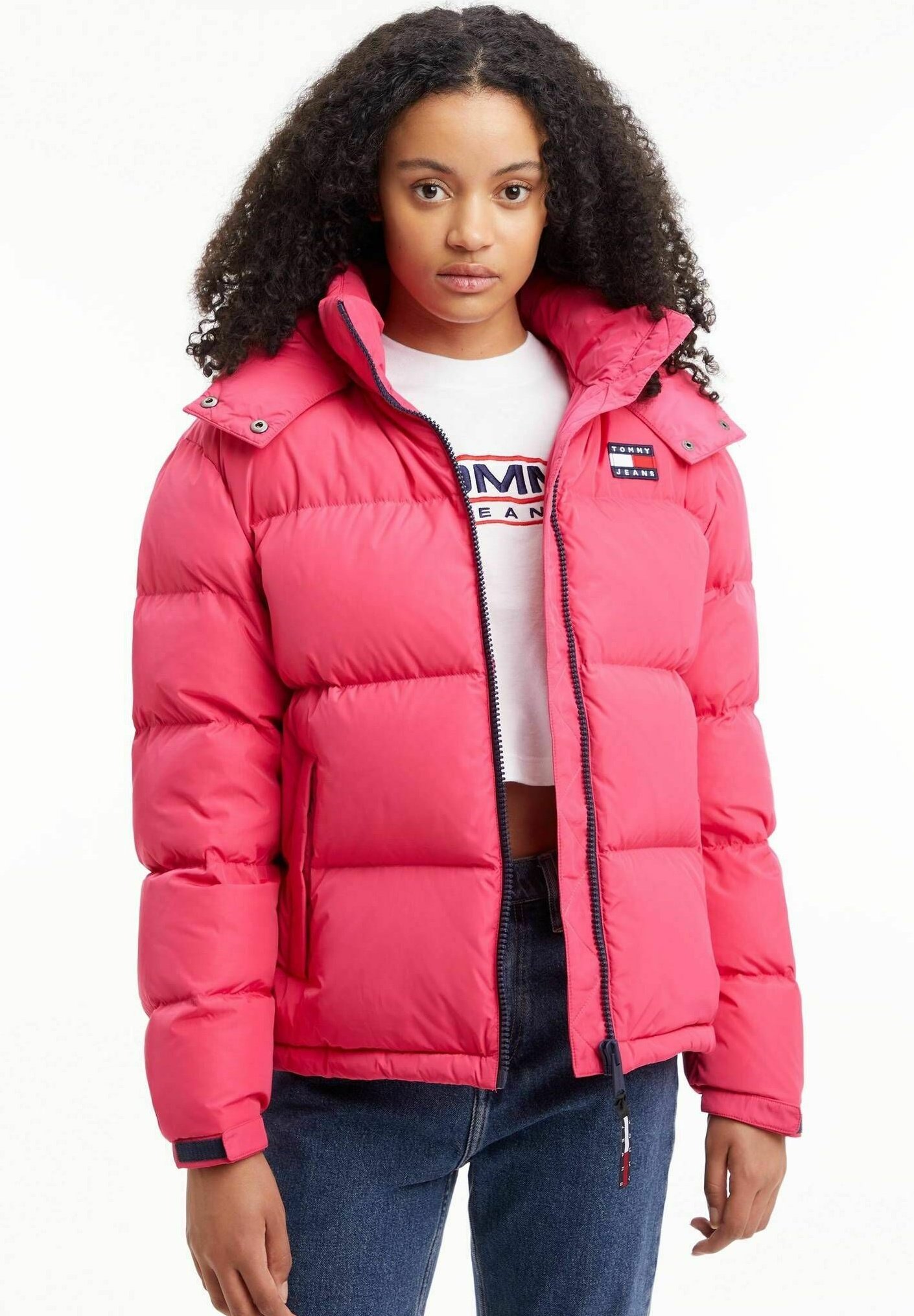 Tommy Jeans ALASKA - Daunenjacke - pink/pink - Zalando