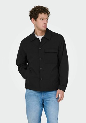 OVERSHIRT ONSGERETH  - Let jakke / Sommerjakker - black