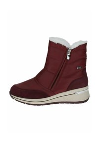 Caprice Botas para la nieve - bordeaux comb