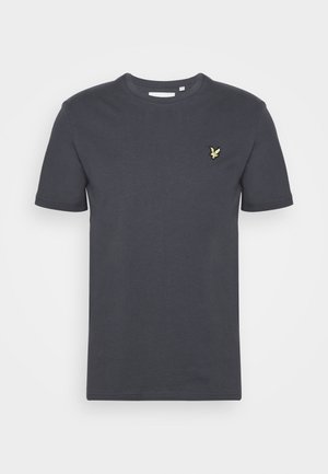 Lyle & Scott PLAIN - T-shirts - gunmetal