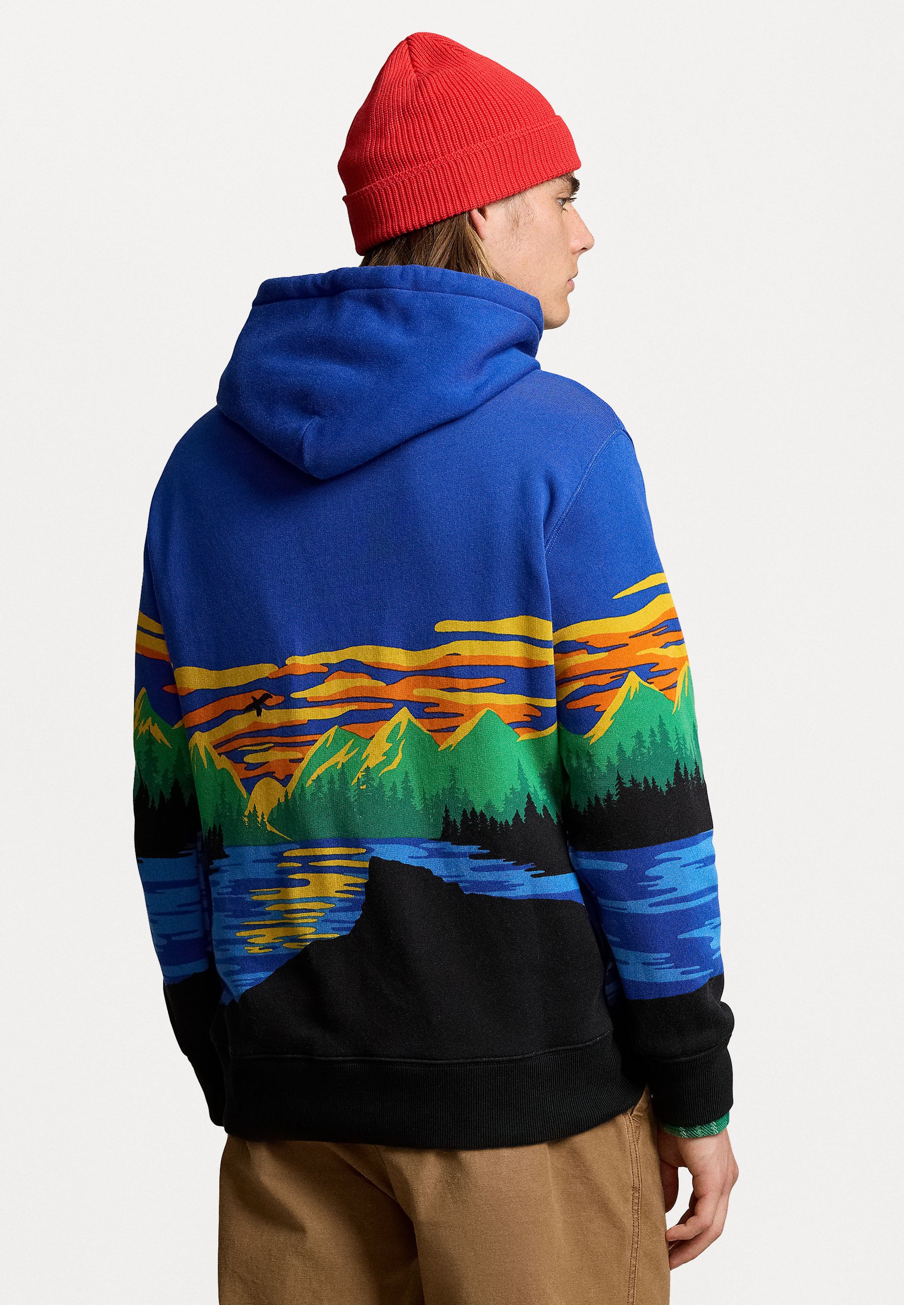 Polo Ralph Lauren POLO SPORTSMAN FLEECE HOODIE - Hoodie - royal sportsman/multi-coloured  - Zalando.co.uk