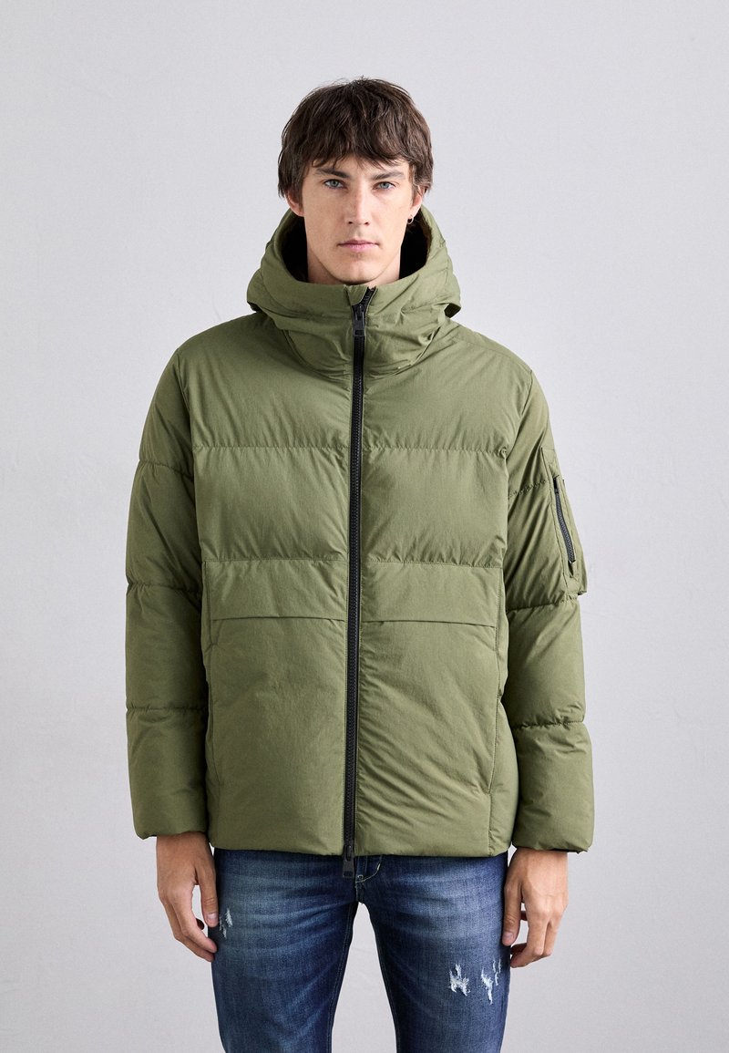 Dondup PUFFY JACKET  - Žieminė striukė - forest green