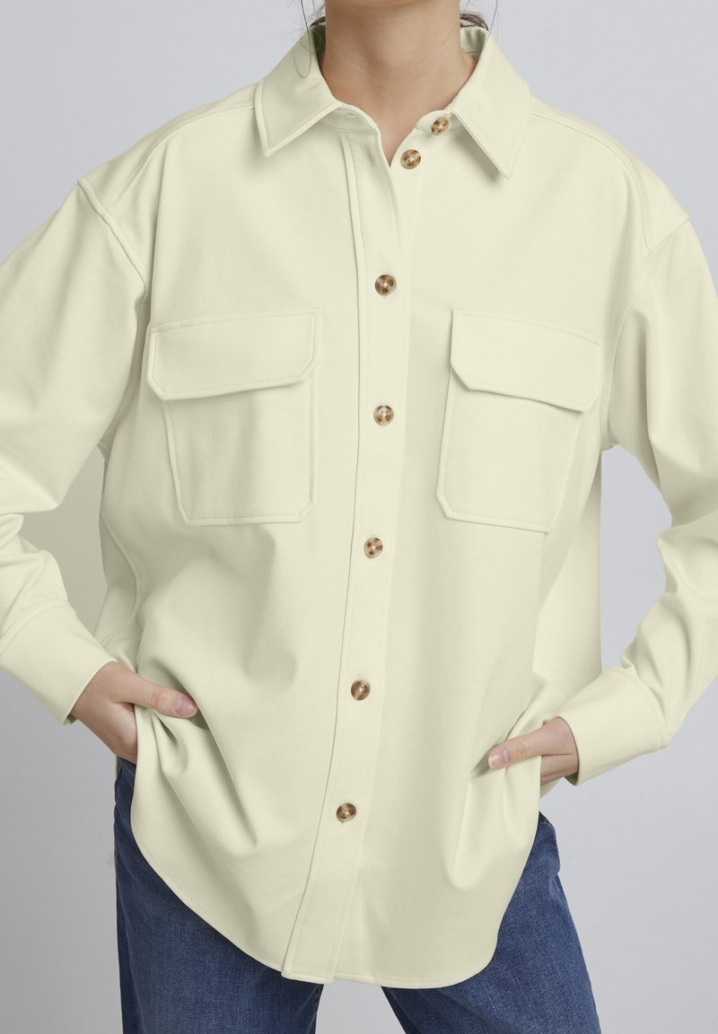 ICHI Tunn jacka - yellow