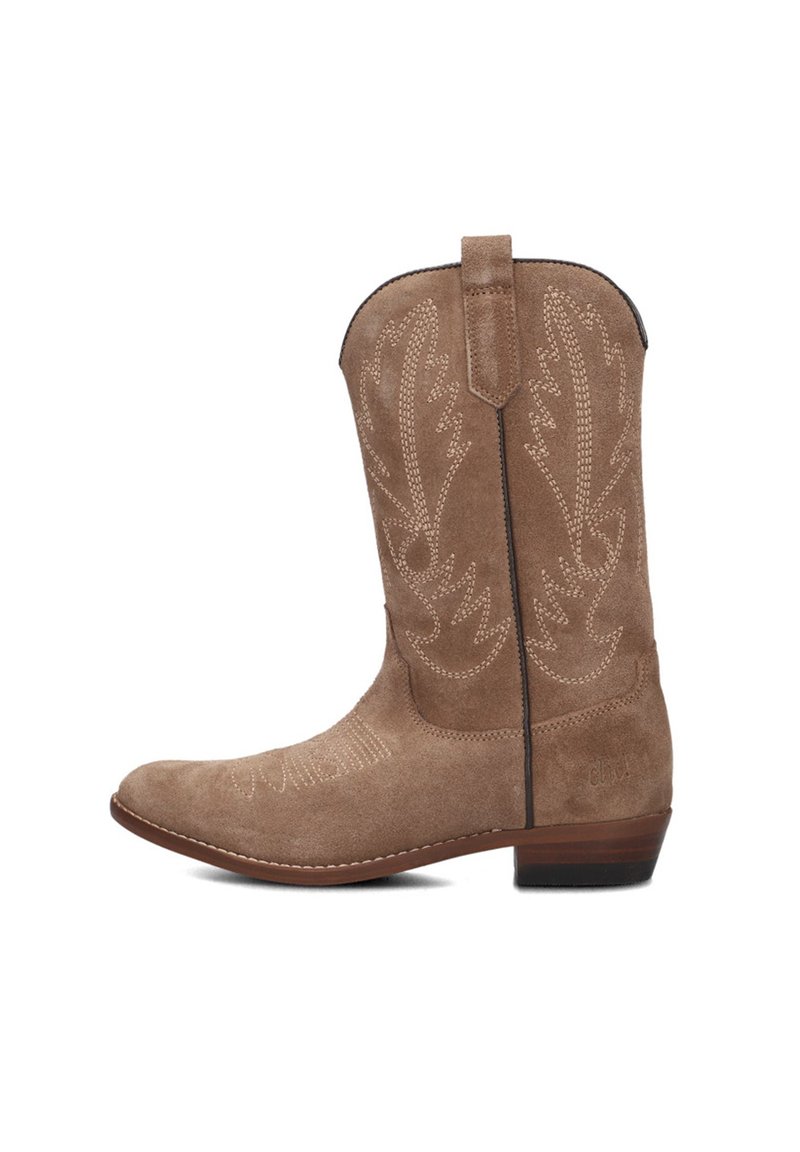 clic! Cowboy-/Bikerlaarzen - taupe