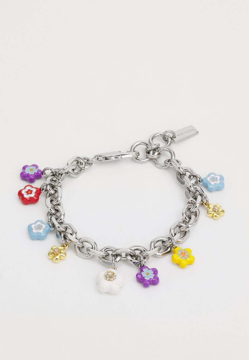 MARC JACOBS - WILD DAISY CHARM BRACELET - Armband - silver-coloured/multi-coloured, Vergrößern
