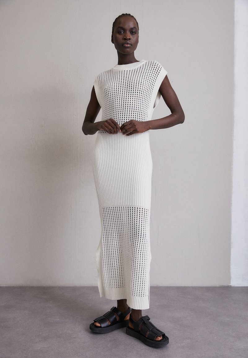 Holzweiler SOLANGE CROCHET DRESS Jumper dress ecru/offwhite