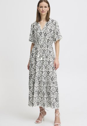 b.young HALBA - Maxi dress - black mix