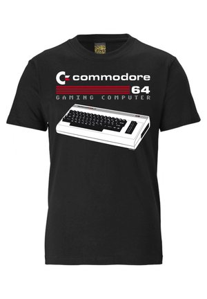 COMMODORE  - Print T-shirt - schwarz
