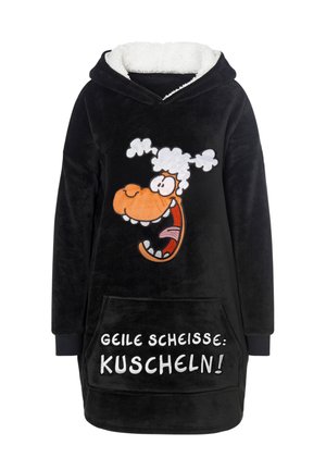 RALPH RUTHE COZY THORSTEN DÖRNBACH GEILE SCHEISSE KUSCHEL 
 - Hoodie - schwarz