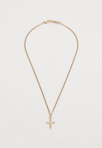 DYNASTY CROSS PENDANT NECKLACE UNISEX - Ogrlica - gold-coloured