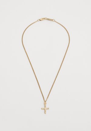 DYNASTY CROSS PENDANT NECKLACE UNISEX - Grandinėlė - gold-coloured