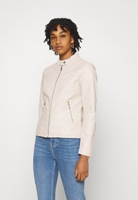 ONLY ONLMELISA JACKET - Casaco de pele sintética - moonbeam