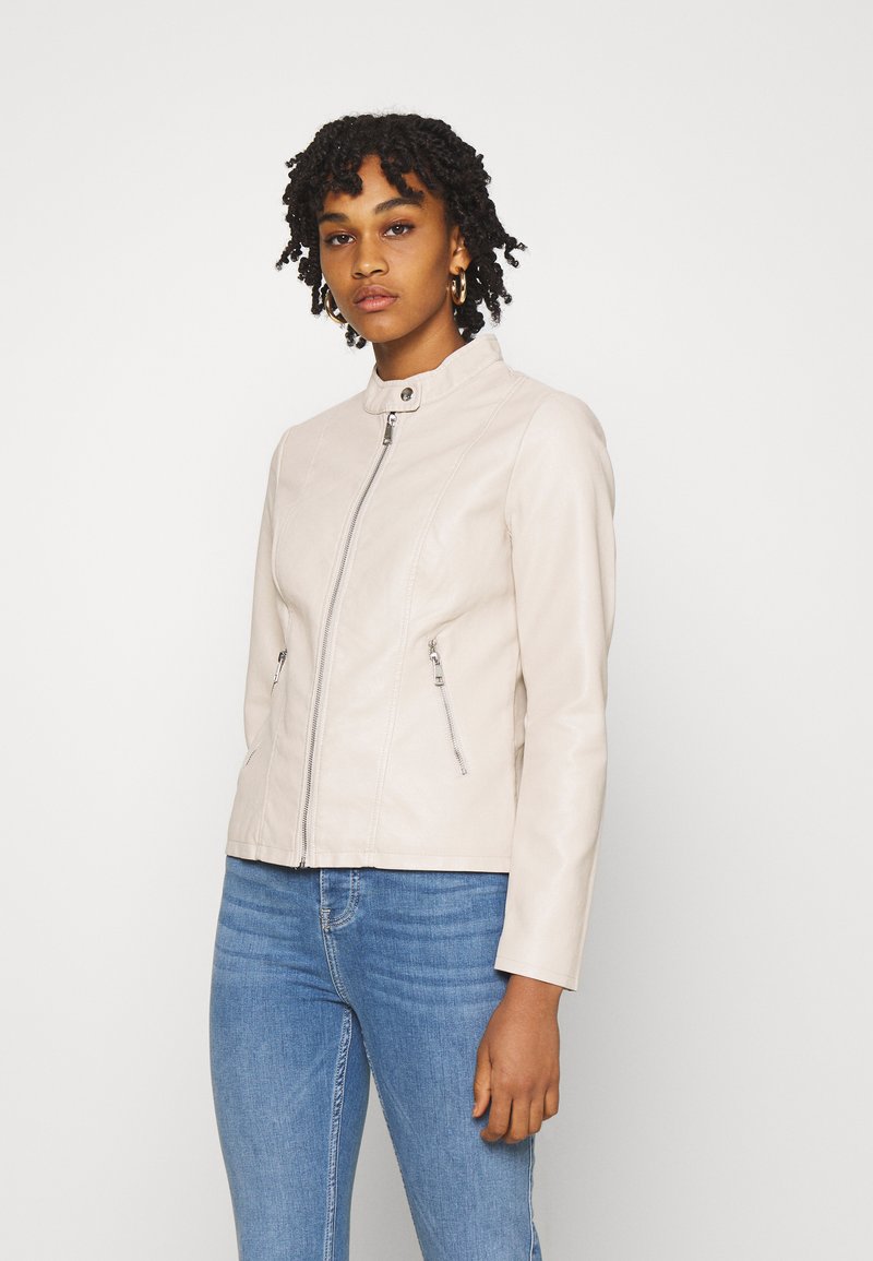 ONLY ONLMELISA JACKET - Casaco de pele sintética - moonbeam