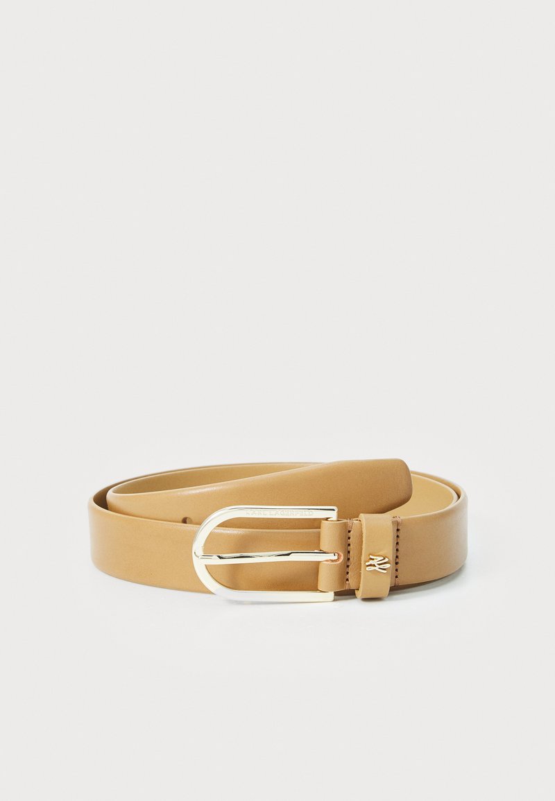 KARL LAGERFELD AUTOGRAPH ROUND BELT - Riem - taupe - Zalando.be
