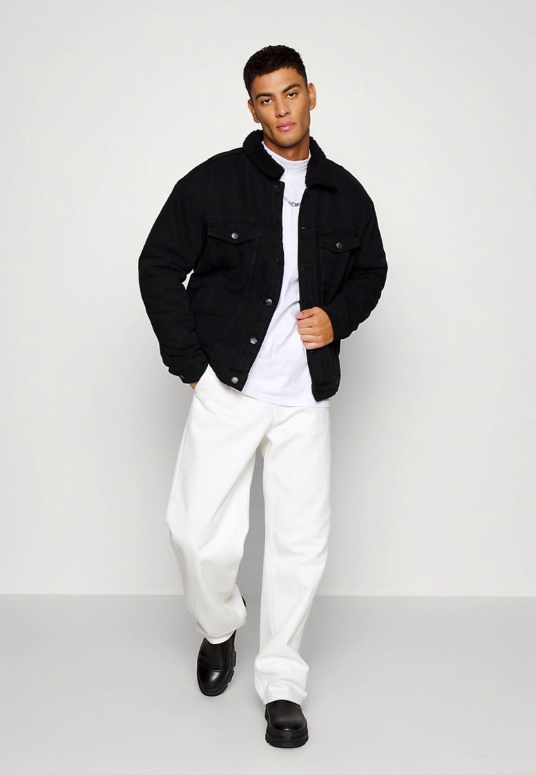 Only & Sons ONSRICK JACKET - Winter jacket - black denim - Zalando