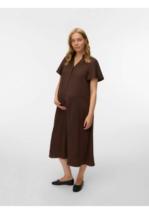 MLLIFINA UMSTANDS - Blousejurk - chocolate torte