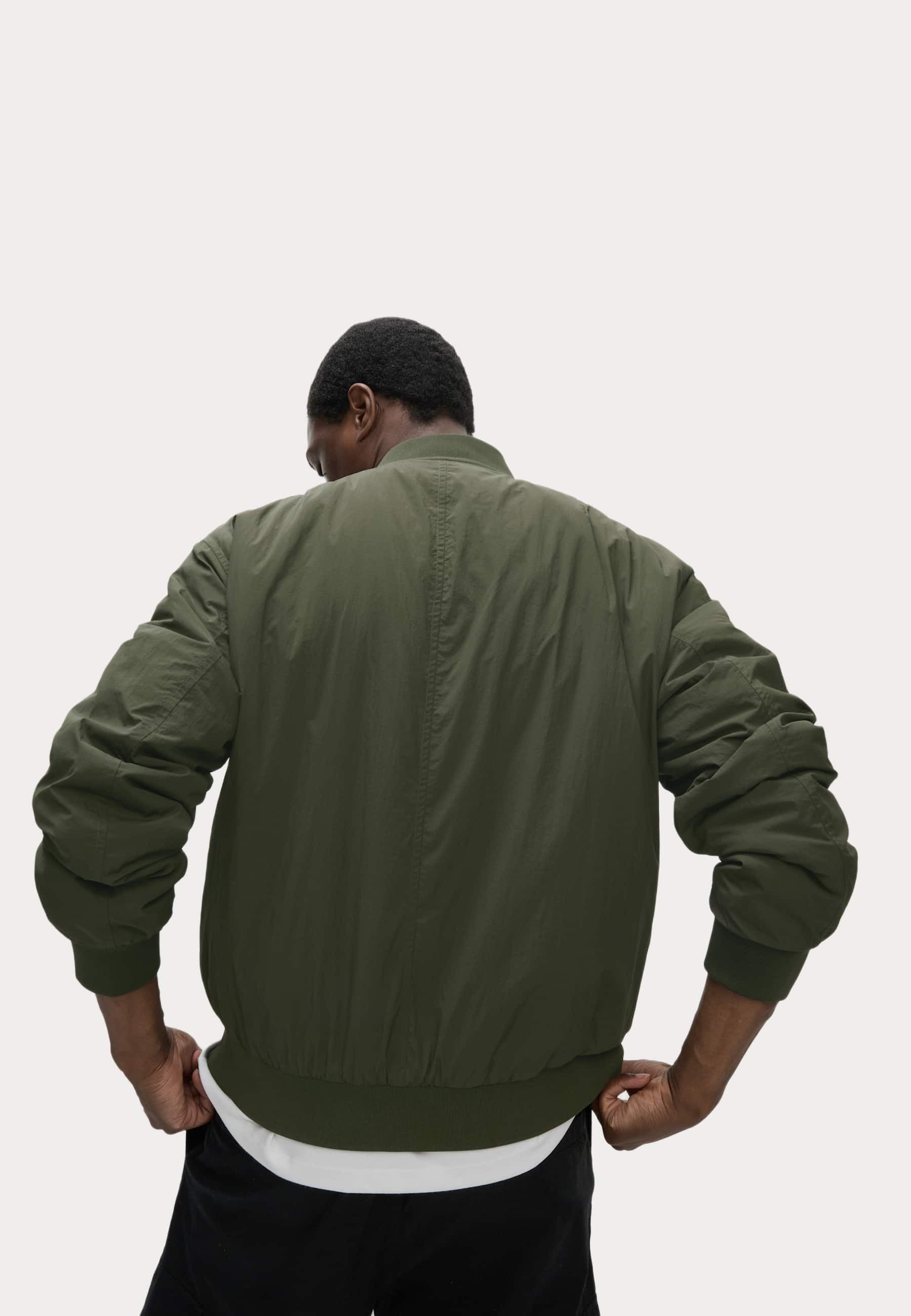 Marks & Spencer Bomber Jacket - dark khaki/khaki - Zalando