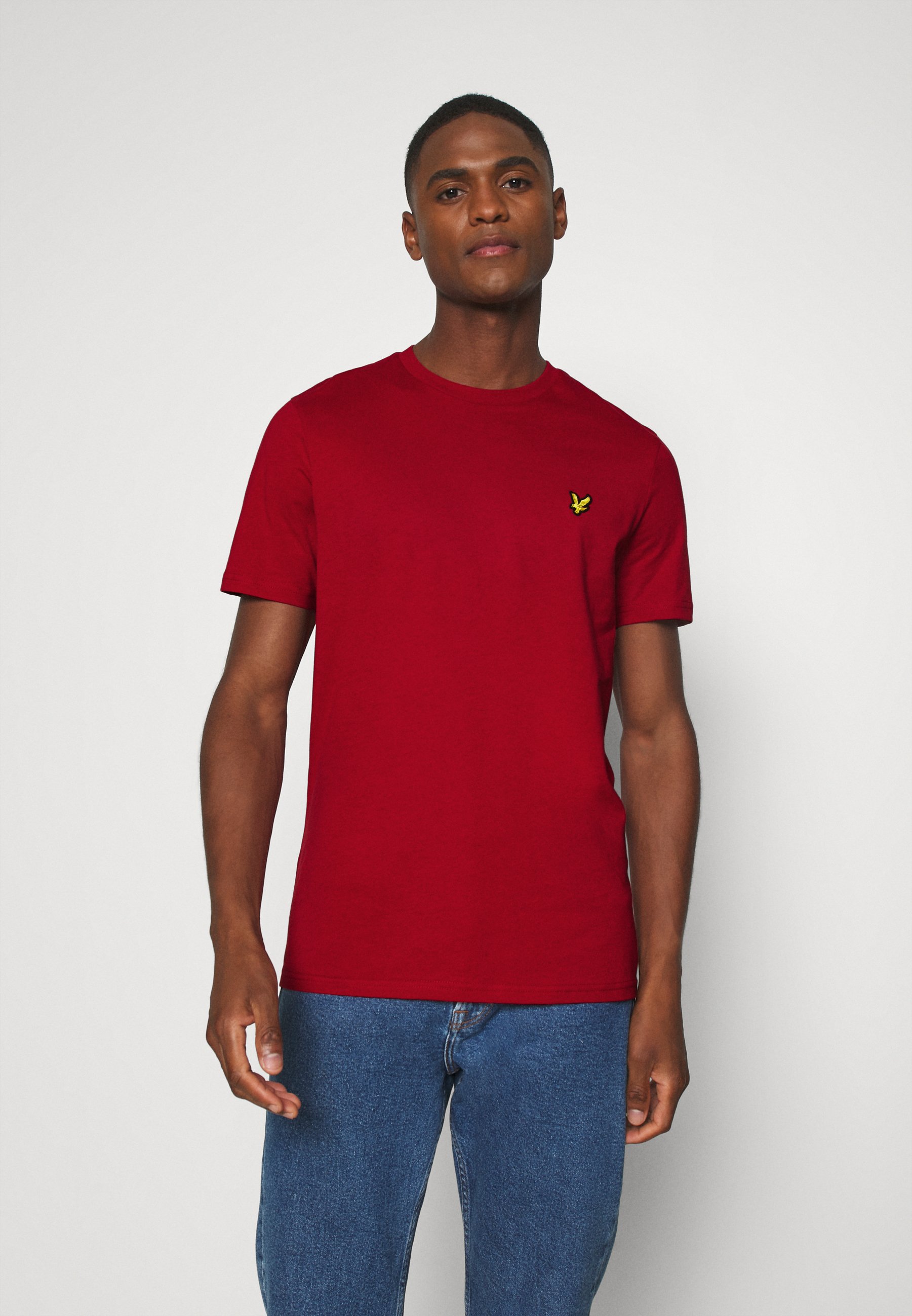 red lyle and scott t shirt