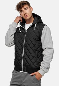 INDICODE JEANS HARRY - Chaqueta fina - black