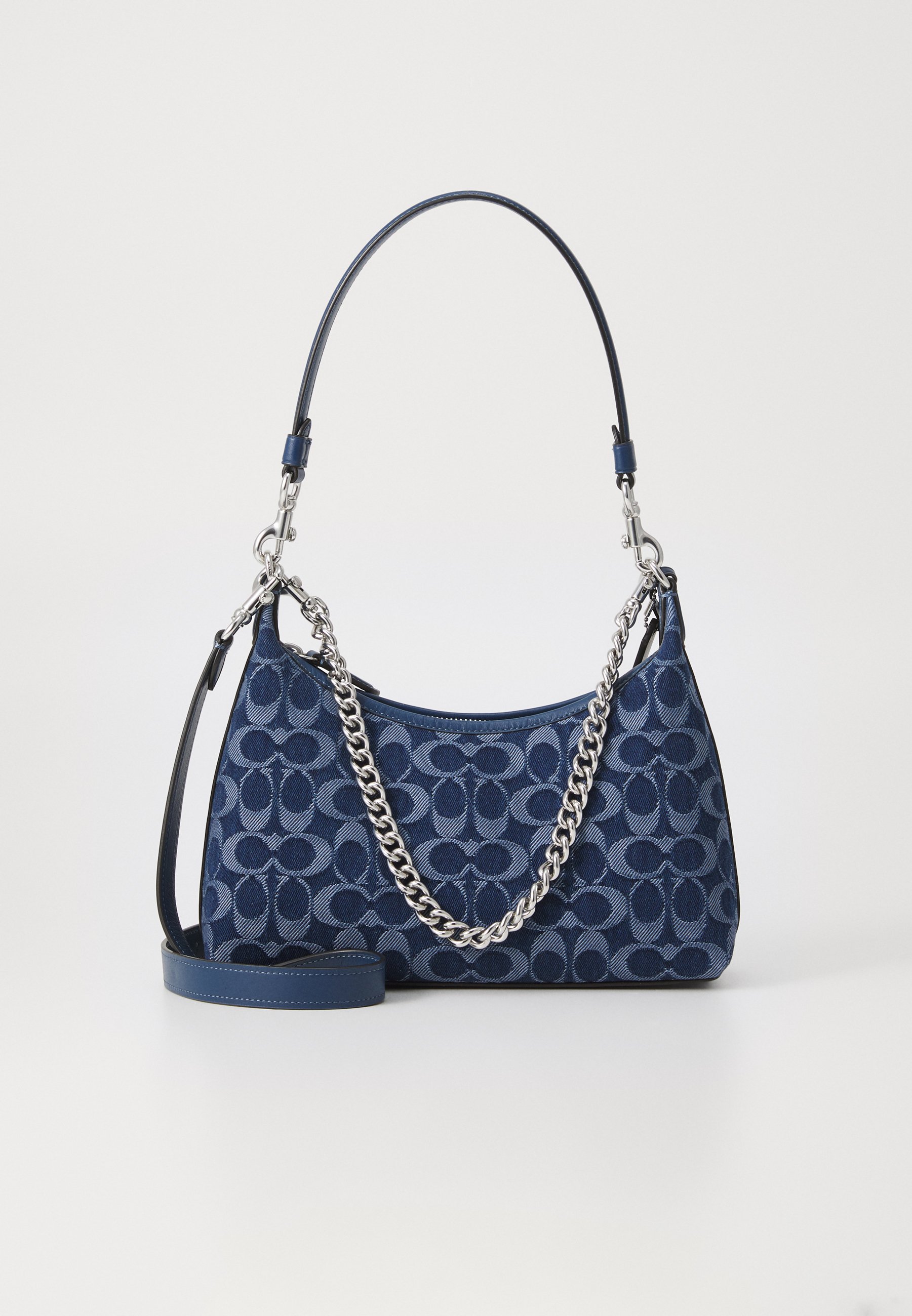 COACH SIGNATURE JULIET SHOULDER BAG - Cross body bag - dark blue 