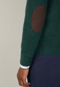 Hackett London Vesta na kopčanje - forest night green