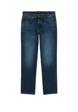 Lee, WEST REGULAR STRAIGHT - Дънки с прав крачол - dark-blue denim