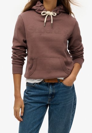 Sweat à capuche - brown