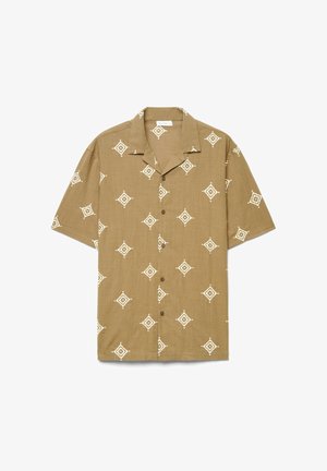 Calliope, CAMICIA RICAMO - Camicia - var tabacco