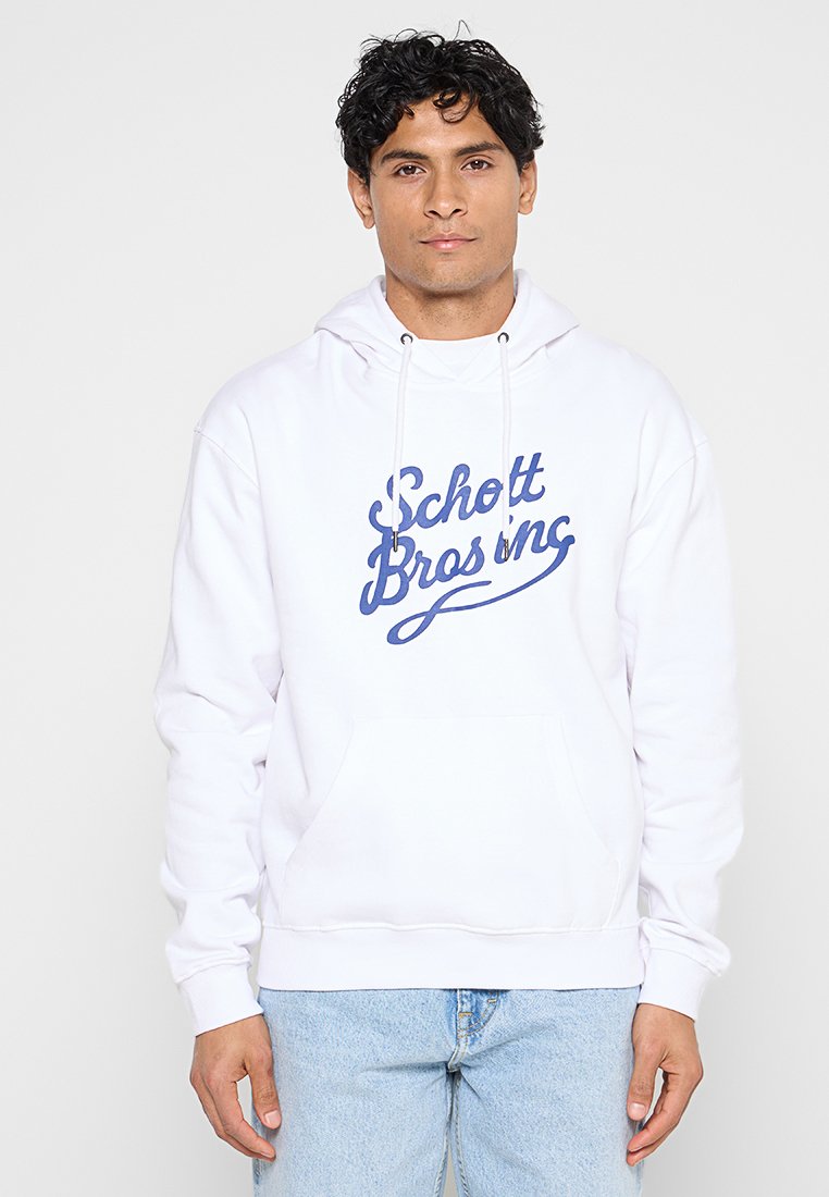 Schott Hoodie wit
