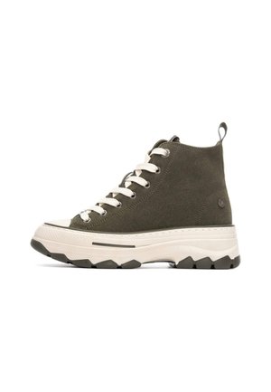 Zapatillas altas - kakhi