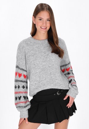 Neule - light grey