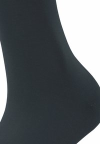 FALKE COTTON TOUCH - Kniestrümpfe - graphite