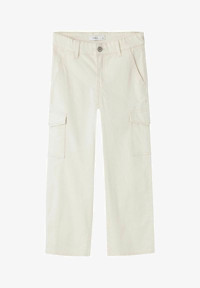 WIDE - Pantalon cargo - turtledove