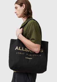 EXCLUSIVE UNDERGROUND - Shopping Bag - black/green