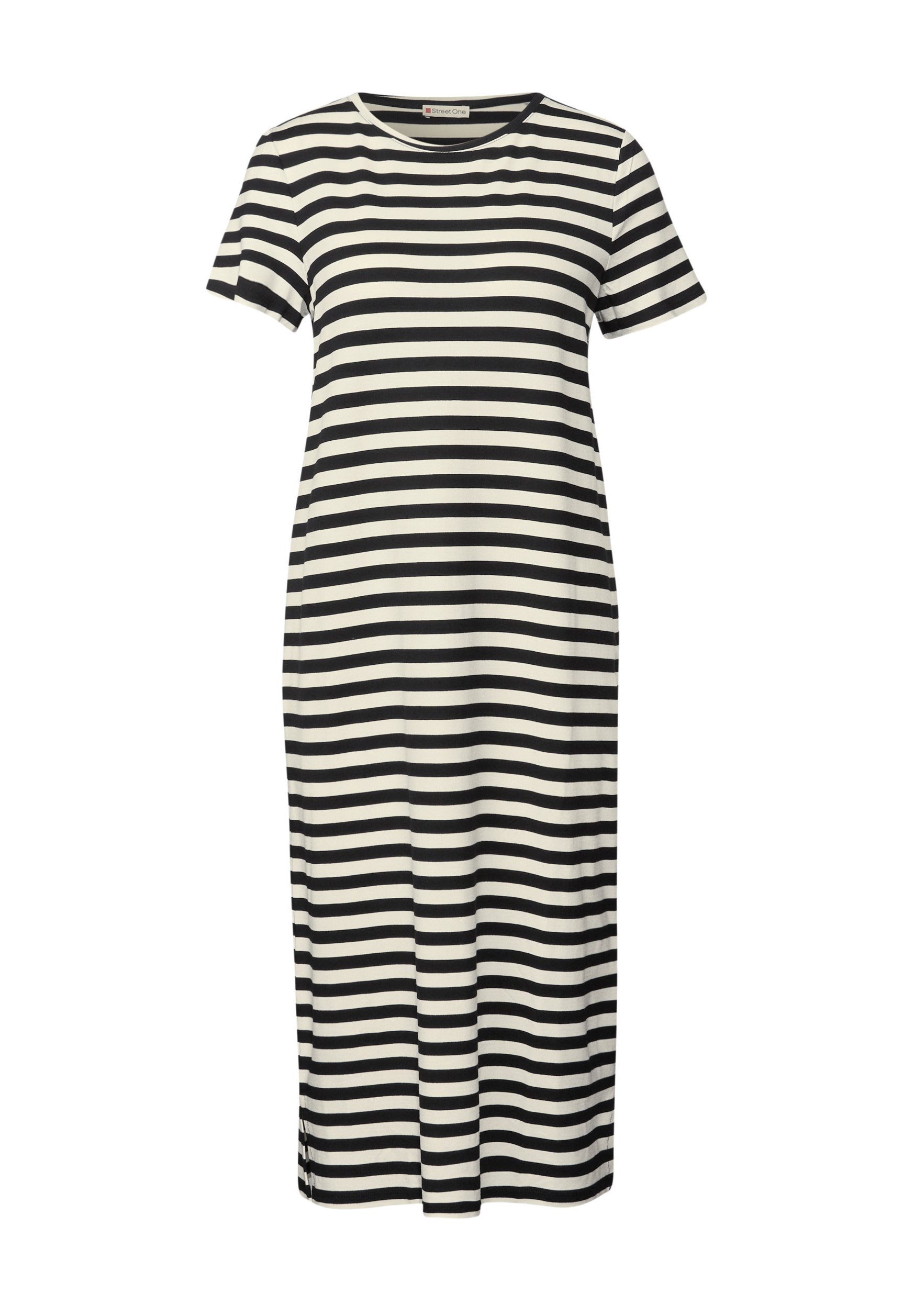 Street One A321755 Maglietta in Mix di Materiali, Bianco, 50