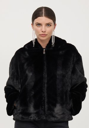 Terranova CON CAPPUCCIO - Giacca invernale - nero