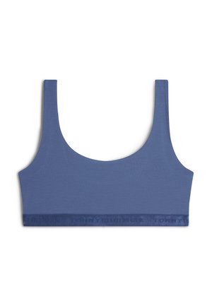 Tommy Hilfiger, UNLINED BRALETTE  MODERN LOGO - Спортен сутиен - aegean sea