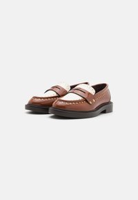 Steve Madden HARLOE - Instappers - cognac/coconut milk