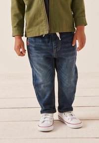 Next WITH COMFORT STRETCH  - Sirgete säärtega teksad - dark wash