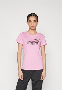 Puma ANIMAL TEE - Camiseta estampada - mauved out