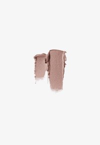 Cremiger Mauve-Lippenstift-Swatch mit glatter Textur; verfügt über einen leicht schimmernden Finish und unterschiedliche Opazität bei der Anwendung.
