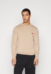 HUGO SAN CASSIUS - Pullover - medium beige