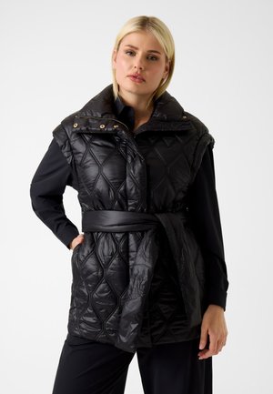 ÄRMELLOSE - Weste - schwarz