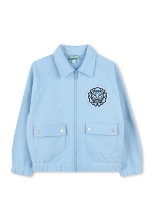KENZO kids JOGGING - Sweater met rits - iceberg