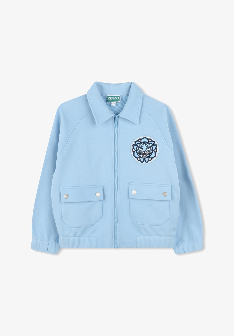 KENZO kids JOGGING - Sweat zippé - iceberg
