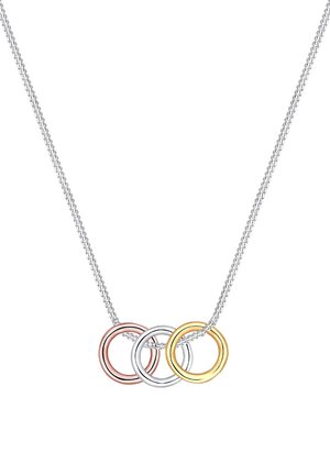 Elli TRIPLE RINGS - Halskæder - silberfarben/goldfarben/roségoldfarben